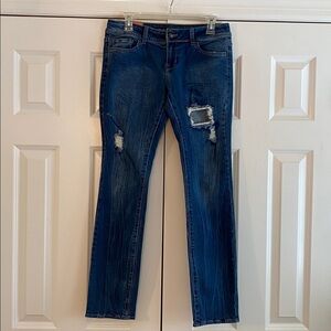 dELiA*s Taylor Denim Low Rise Jeans Blue Sz 9/10 NWT